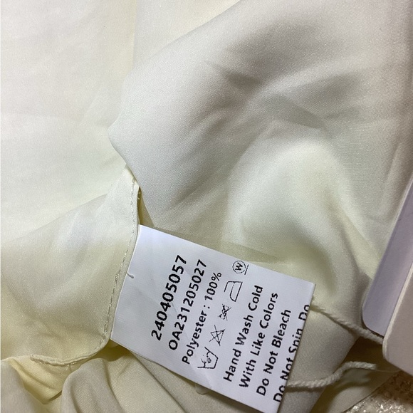 Commense Cream Mini Dress with Black Trim – Size M – NWT - Picture 3 of 7